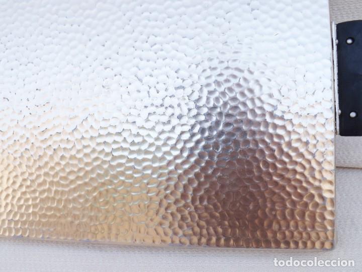 Vintage: BANDEJA CUADRADA DE ALUMINIO -MMM- - Foto 5
