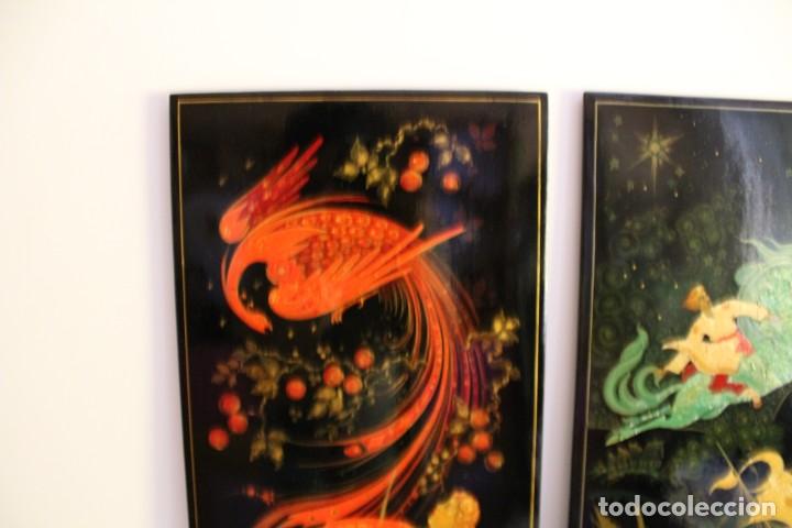 Vintage: 2 CUADROS ORIENTALES - Foto 11
