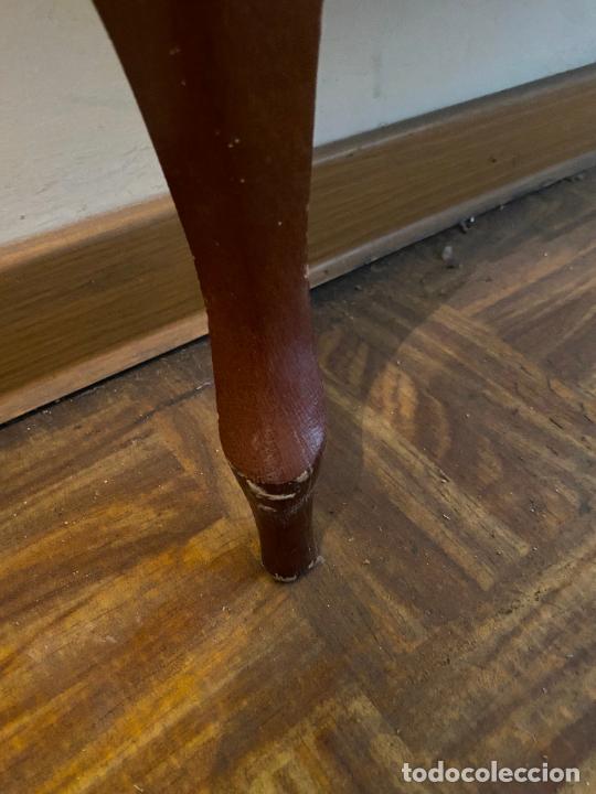 Vintage: piecero de cama de madera antiguo - Foto 2