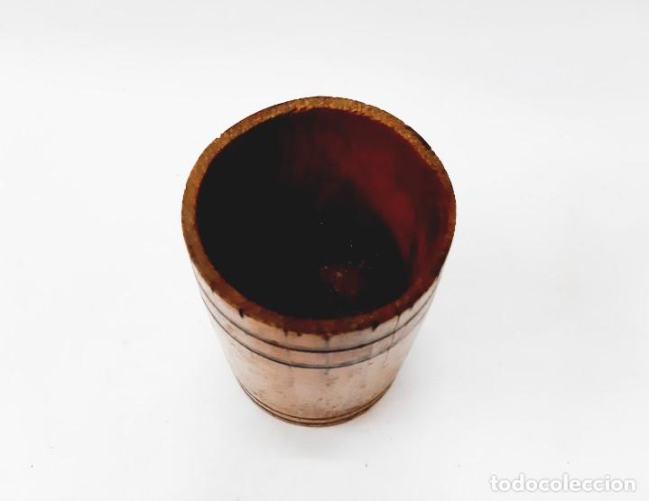 Vintage: Copa de madera antigua - Foto 3