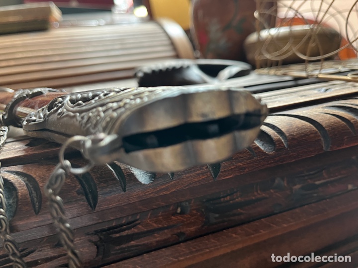 Vintage: SS Funda de espada o sable con adornos de metal - Foto 5