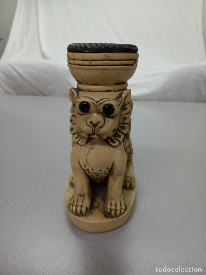 Vintage: Portavelas Perro/Le&oacute;n Foo - Foto 2