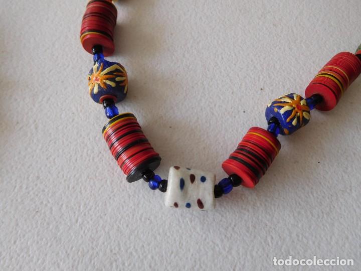 Vintage: Cordon o collar antiguo arabe berebere - Foto 2