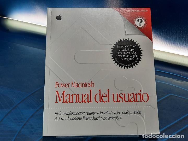 Vintage: Manual del usuario Power Macintosh serie 5500. 1997.