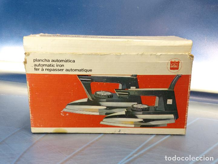 Vintage: Solac Plancha autom&aacute;tica Modelo A845. A&ntilde;os 70. - Foto 6