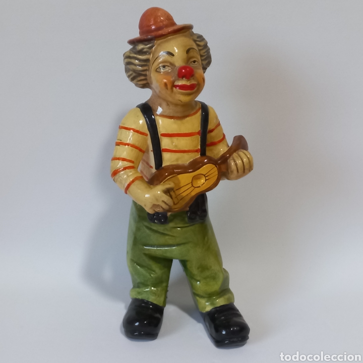 Vintage: Figura de Payaso. 24 cms de alto. Ver bien fotos