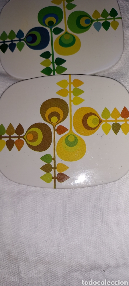 Vintage: 6 POSAVASOS A&Ntilde;OS 70 - Foto 5