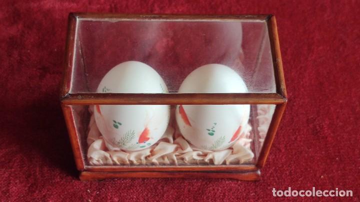 Vintage: Huevos pintados a mano - Foto 4