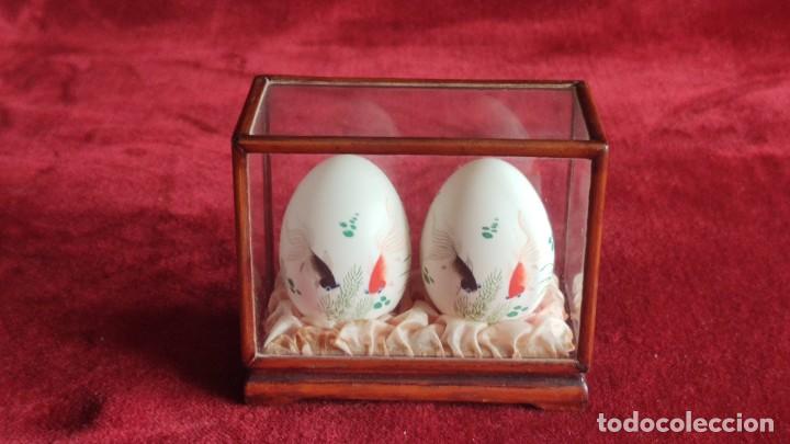 Vintage: Huevos pintados a mano - Foto 5