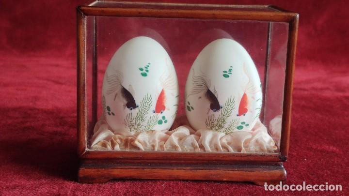 Vintage: Huevos pintados a mano - Foto 6