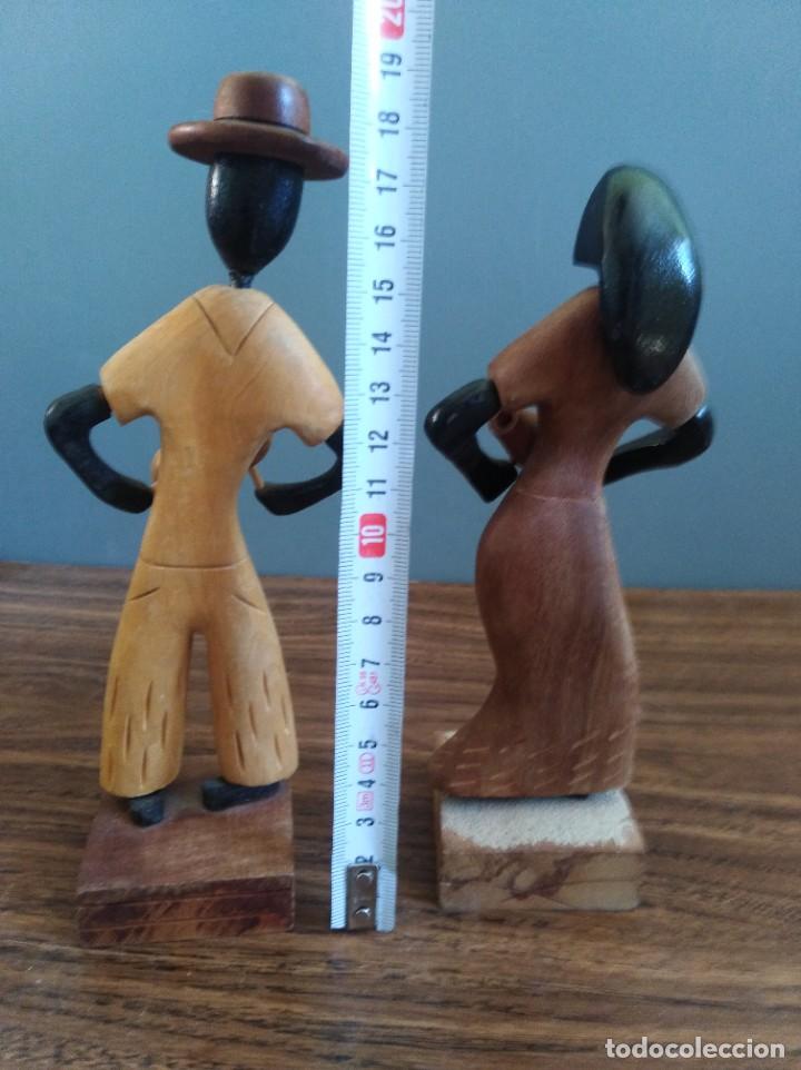 Vintage: Dos figuras de madera (26) - Foto 3