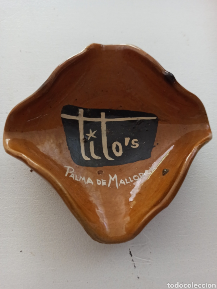Vintage: Cenicero de arcilla de Titos - Foto 2