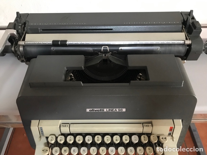 Vintage: M&aacute;quina escribir Olivetti Linea 98 - Foto 3