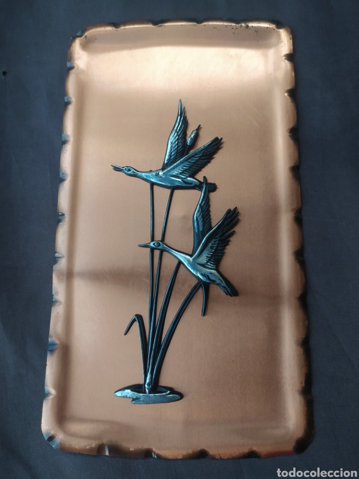 Vintage: Placa cobre vintage - Foto 1