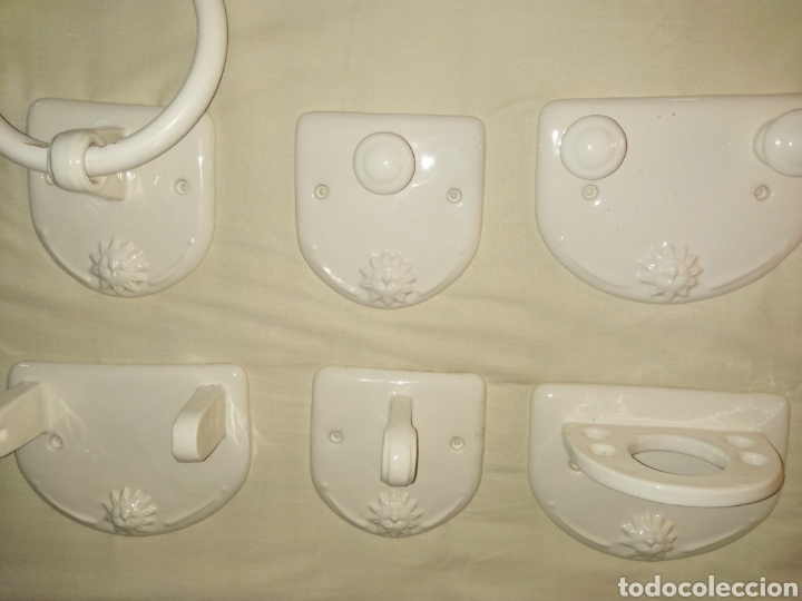 Vintage: Set piezas cuarto ba&ntilde;o - Foto 1