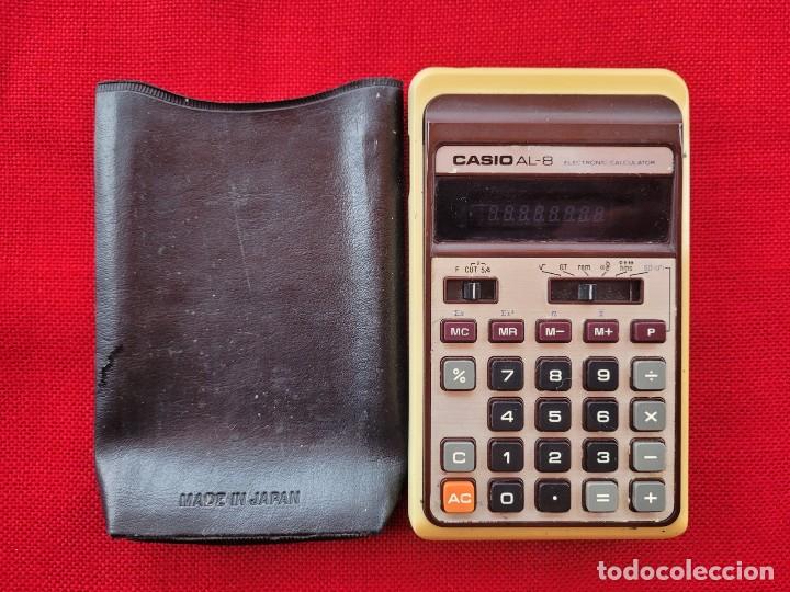 Vintage: CALCULADORA CASIO AL-8, 1975 - Foto 1