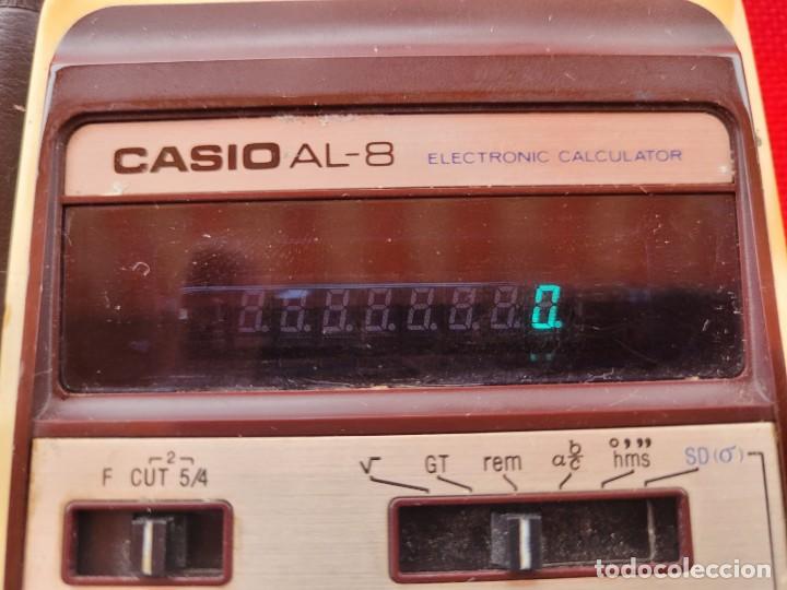 Vintage: CALCULADORA CASIO AL-8, 1975 - Foto 4