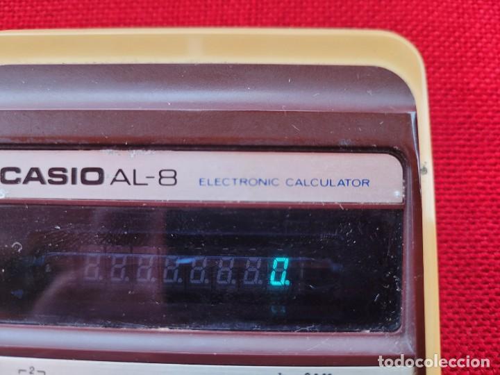 Vintage: CALCULADORA CASIO AL-8, 1975 - Foto 5