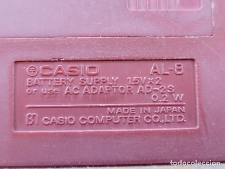 Vintage: CALCULADORA CASIO AL-8, 1975 - Foto 8