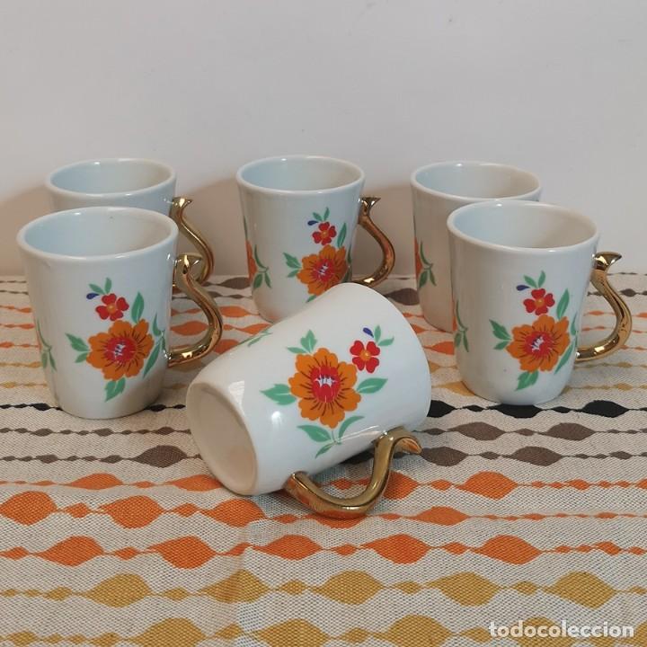Vintage: Juego de Seis Tazas - Foto 2