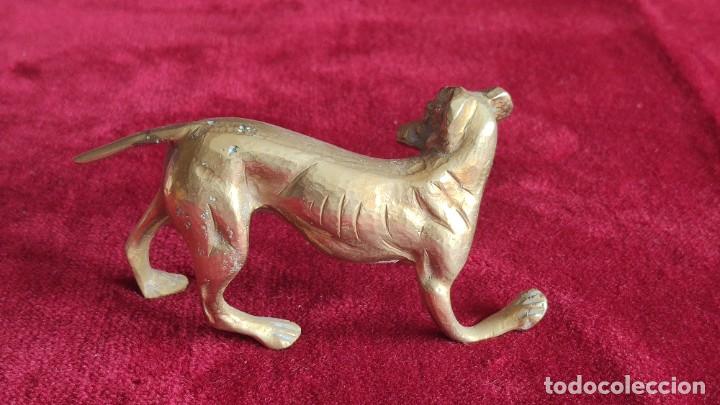 Vintage: Figura de perro de bronce - Foto 3