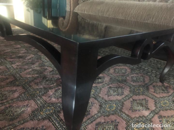 Vintage: Mesa de madera de caoba. Pieza de Christopher Guy - Foto 2
