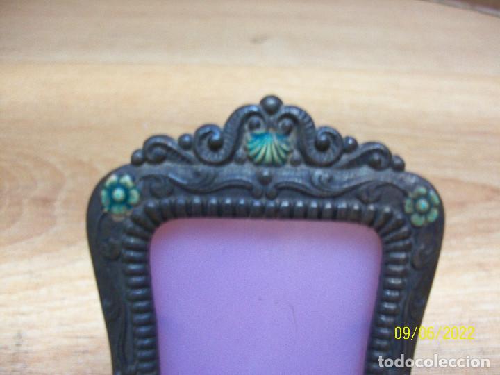 Vintage: PORTARETRANO PLATEADO - Foto 2