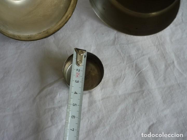 Vintage: Coctelera de lat&oacute;n plateado - Foto 10