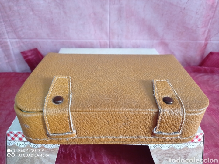 Vintage: ANTIGUO ESTUCHE NECESER ASEO - Foto 5