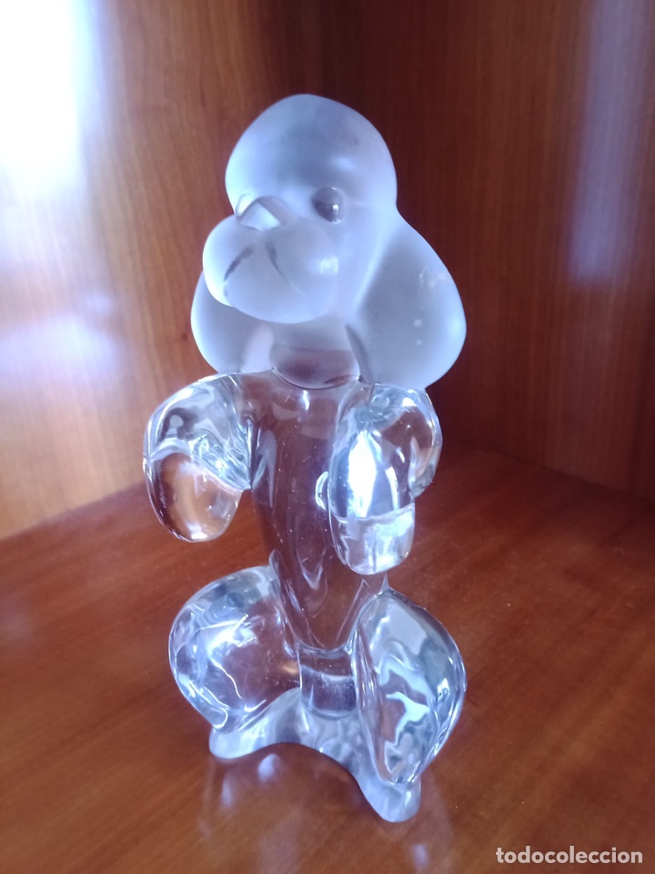 Vintage: Perro de cristal de S&egrave;vres - Foto 1