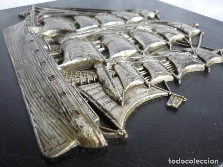 Vintage: Cuadro con barco en relieve Cliper 1860 - Foto 6