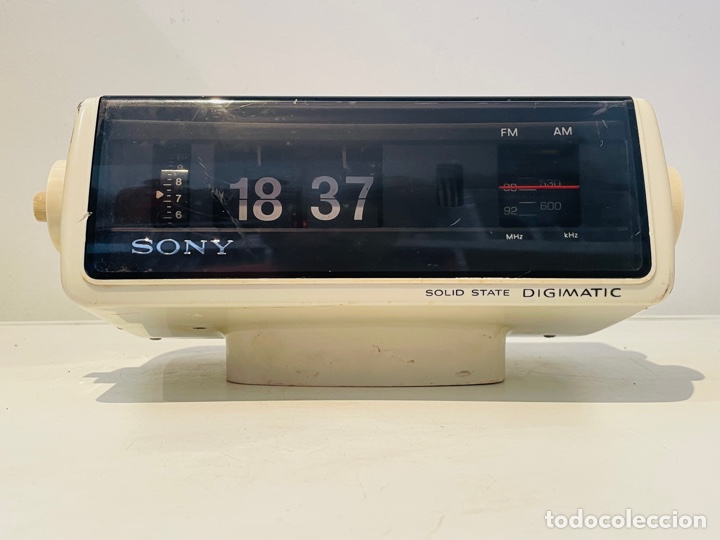 Vintage: Sony Flip Clock Space Age Design 1972 - Foto 2