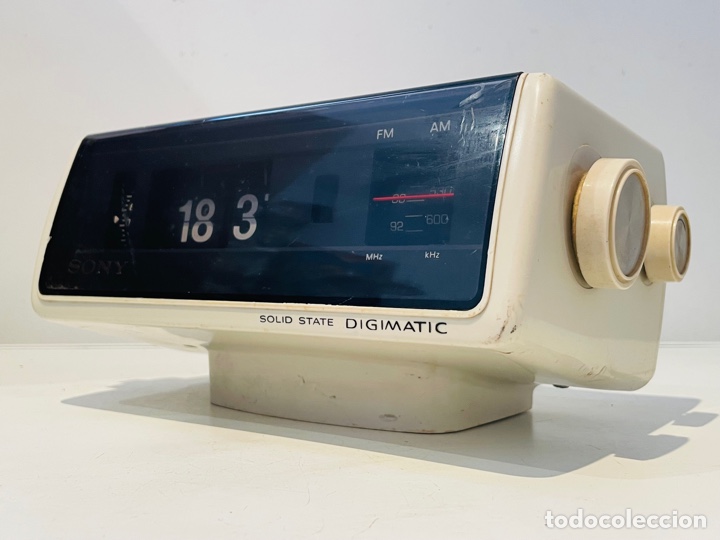Vintage: Sony Flip Clock Space Age Design 1972 - Foto 3