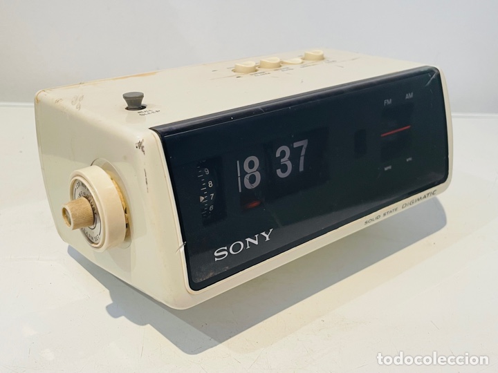 Vintage: Sony Flip Clock Space Age Design 1972 - Foto 4