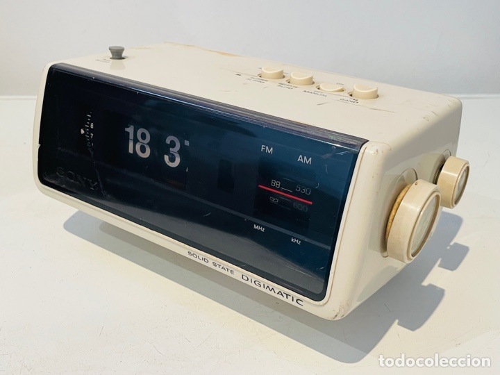 Vintage: Sony Flip Clock Space Age Design 1972 - Foto 5