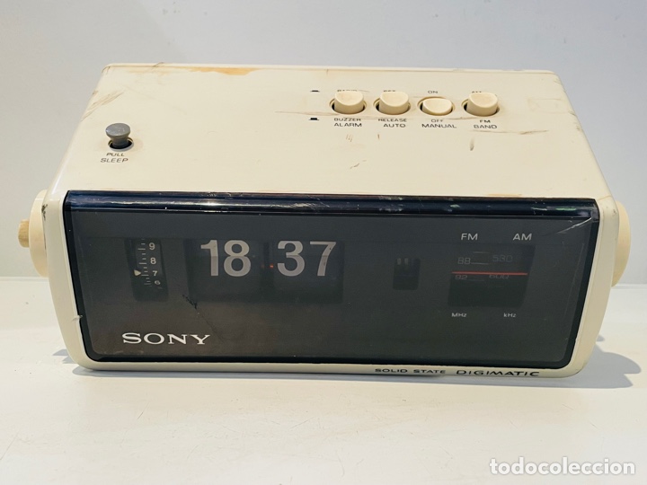 Vintage: Sony Flip Clock Space Age Design 1972 - Foto 10