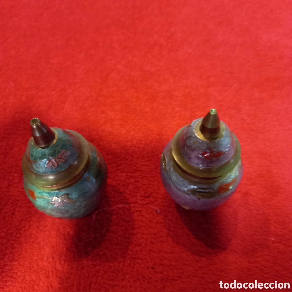 Vintage: Peque&ntilde;os tibores - Foto 1