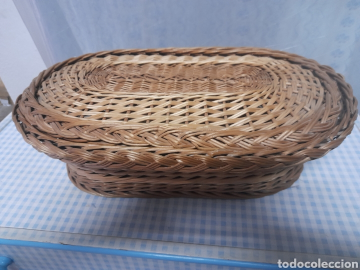 Vintage: Bonito cesto de mimbre, Vintage - Foto 2
