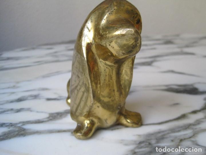 Vintage: PERRO DE BRONCE MACIZO - FIGURA METAL - Foto 4