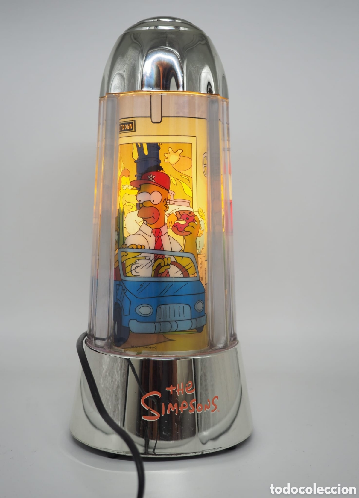 Vintage: L&aacute;mpara oficial THE SIMPSONS 2002 - Foto 3
