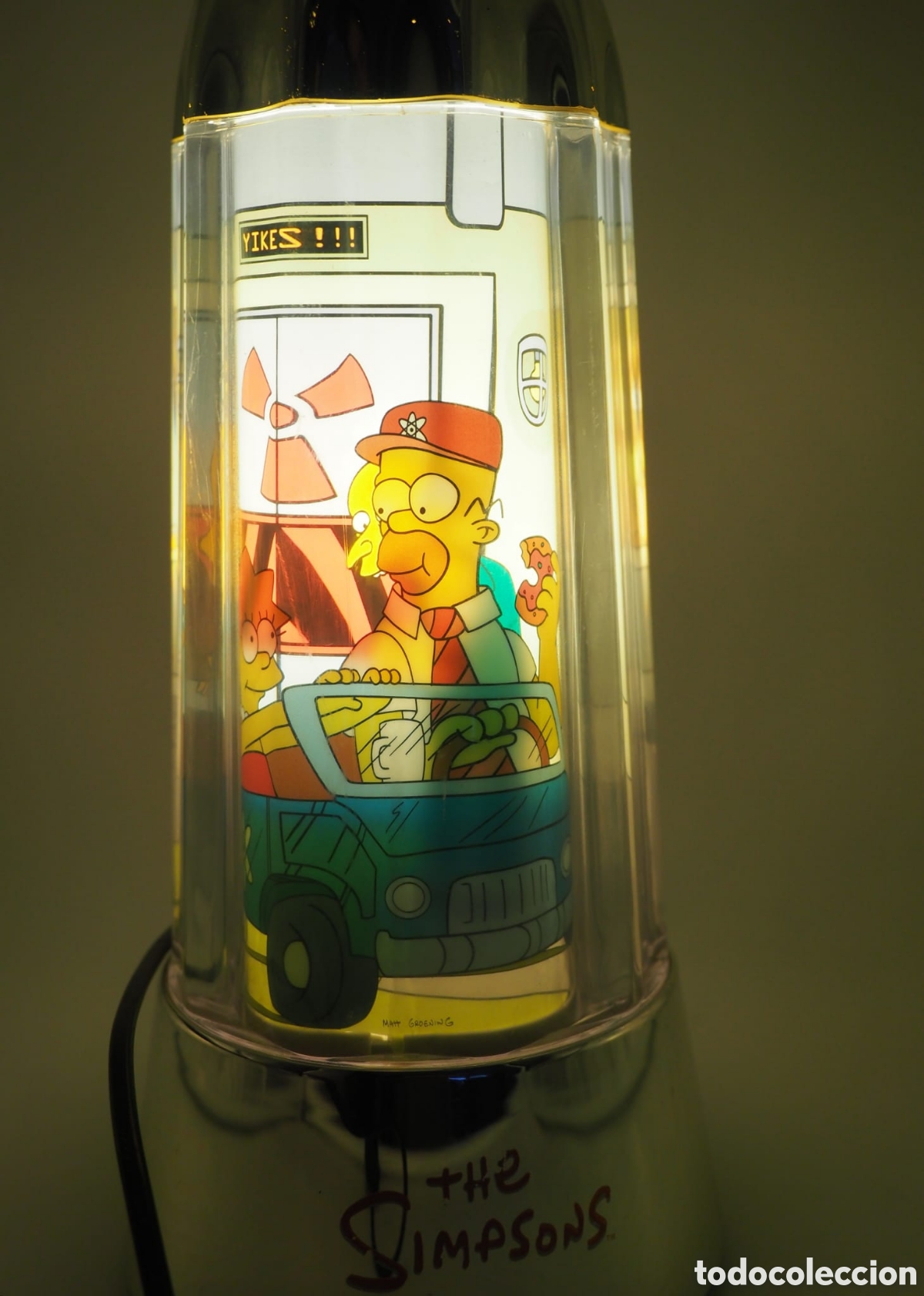 Vintage: L&aacute;mpara oficial THE SIMPSONS 2002 - Foto 5