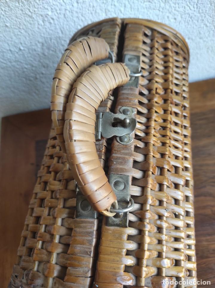 Vintage: Cesta de fibra - Foto 3
