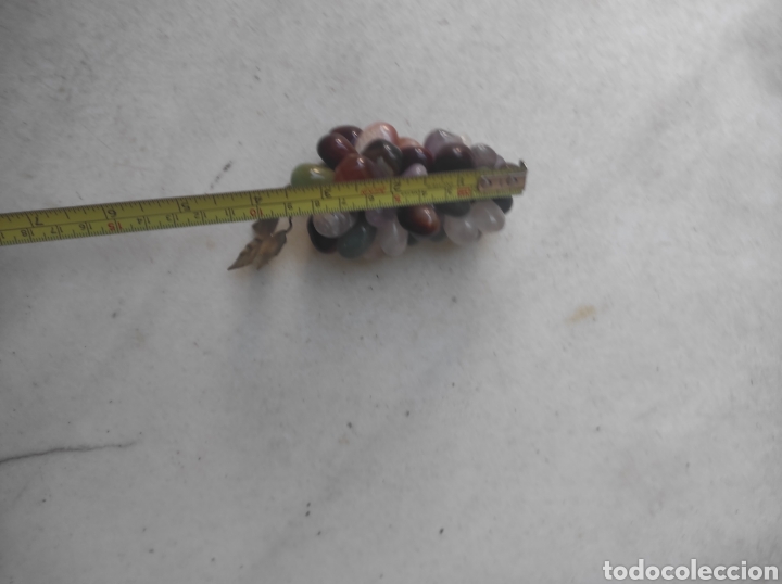 Vintage: Racimo de uvas de piedras - Foto 4