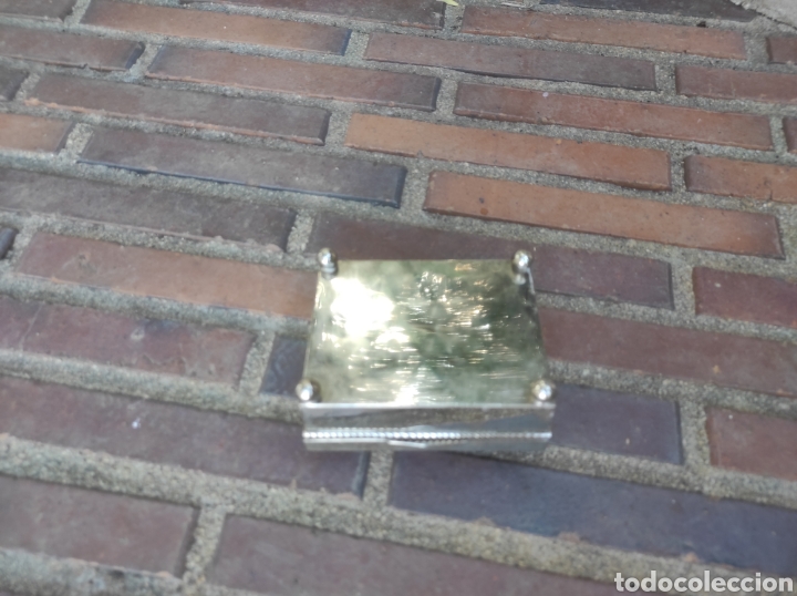 Vintage: Caja joyero de alpaca - Foto 4