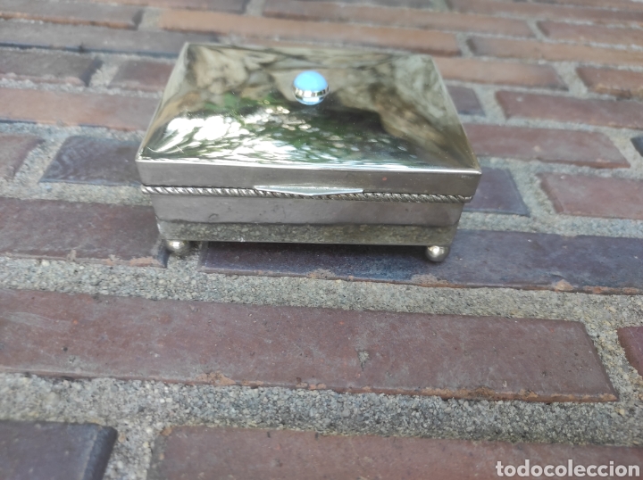 Vintage: Caja joyero de alpaca - Foto 7