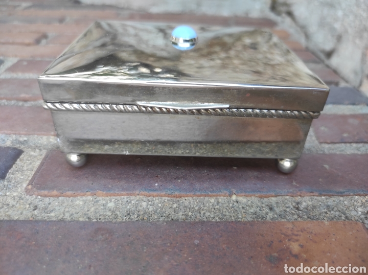 Vintage: Caja joyero de alpaca - Foto 8