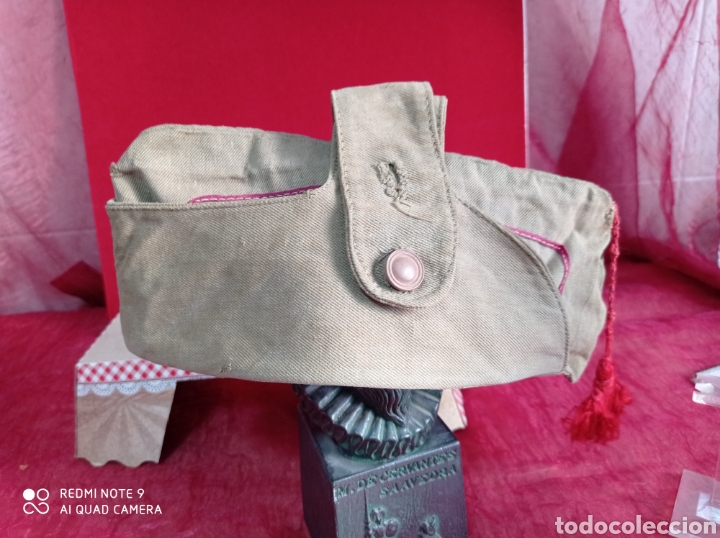 Vintage: ANTIGUO GORRILLO MILITAR - Foto 3