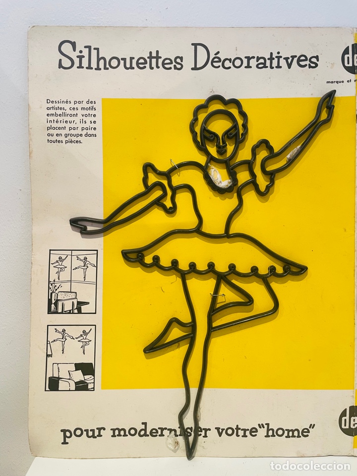 Vintage: Silhouettes Decoratives Vintage 1970,s - Foto 2
