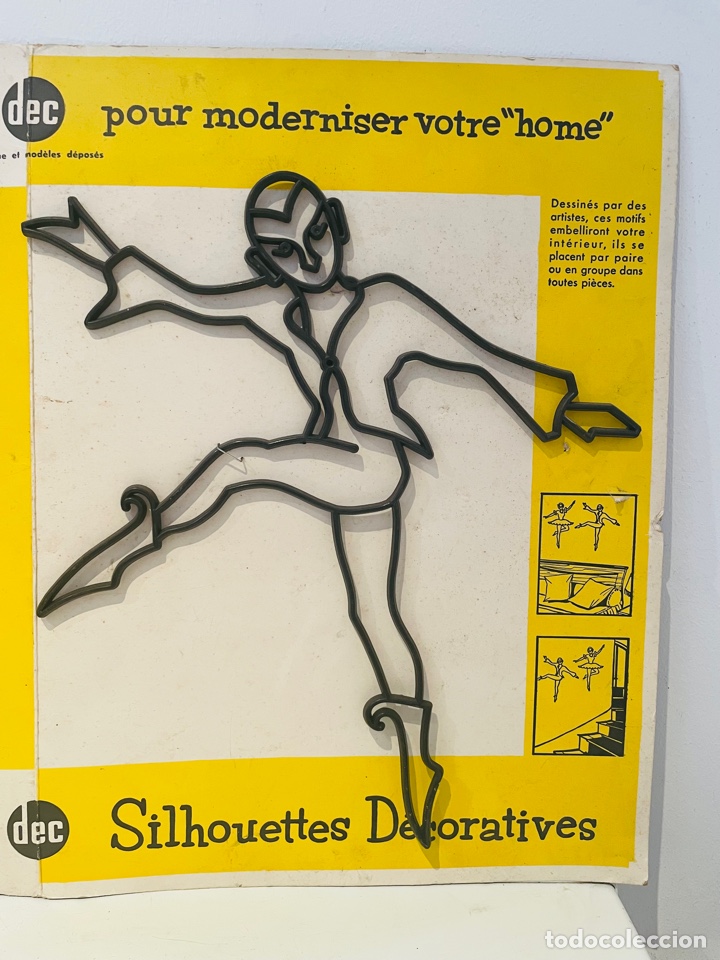 Vintage: Silhouettes Decoratives Vintage 1970,s - Foto 3
