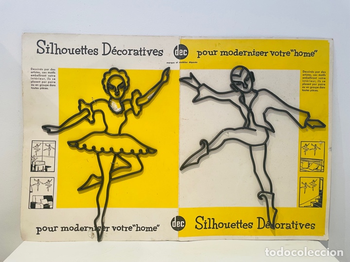 Vintage: Silhouettes Decoratives Vintage 1970,s
